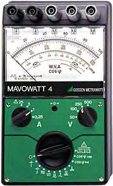 Netzqualität MAVOSYS 10 / MAVOWATT 4 MAVOSYS 10 Netzstöranalysatoren Überwachungssystem für Analyse von Netzqualität, Leistung und Energie.
