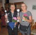 Die Vorjahressiegerinnen Beate Babbe und Kathrin Ahlmann- Eltze (beide TC Bordesholm) mussten sich diesmal mit dem 3. Platz begnügen.