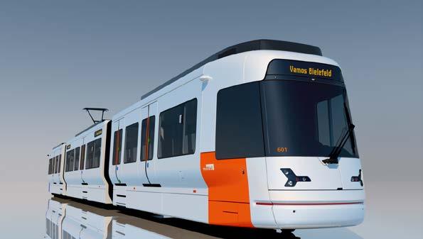 Referenzen Projekt: Straßenbahn Bielefeld Kunde: mobiel GmbH Anforderungen Unterstützung des Kunden bei Eigenentwicklung einer Straßenbahn Hoher Neuheitsgrad für CE cideon engineering Kundennutzen