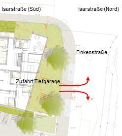 In diesem Zusammenhang wurde der Knotenpunkt Isarstraße / Finkenstraße analysiert (vgl. Abbildung 15).