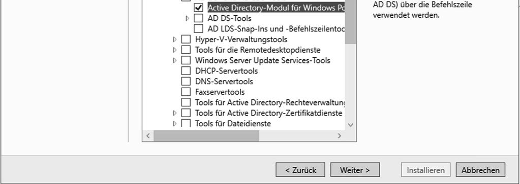 Verwaltete Dienstkonten Im Snap-In Active Directory-Benutzer und -Computer finden Sie im Container Managed Service Accounts den Eintrag.