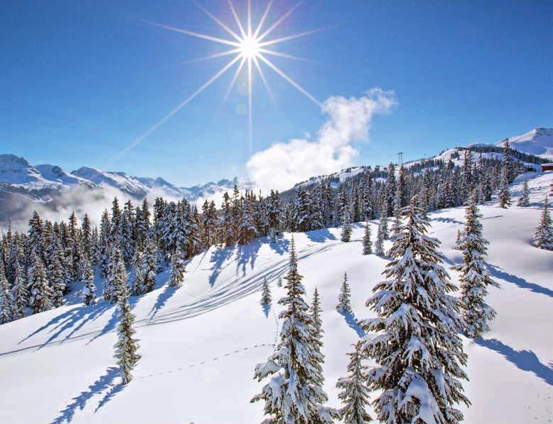 WHISTLER/BLACKCOMB Resort der Superlative in den Coast Mountains SKIGEBIET DELUXE Kanadas größtes Skigebiet mit den beiden