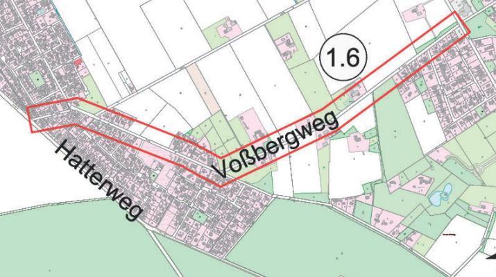 E 1.6 Umgestaltung Voßbergweg und Dorfstraße Fotos