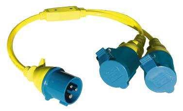 Cord 16A/250V CEE/Schuko SHP307700260 20,00 23,80 Splitter Cord 16A/250V CEE/2xCEE SHP307700240 68,00 80,92 Adapter Cord 16A to 32A/250V CEE/CEE SHP307700280 30,00 35,70 Plug for Power Inlet Adapter