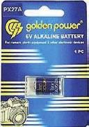 sonstige Golden Power Alkaline Photobatterie im 1er Blister 3200 Golden Power PX27 B1 6V k.