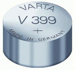 Varta Silber Oxid Uhrenbatterie 1601 Varta V337 1,55V 8,3mAh 337/SR416SW k.a. 4,8x1,6 Silber Oxid Auf Anfrage 3147 Varta V301 1,55V 115mAh 301/SR43SW k.a. 11,6x4,2 Silber Oxid Auf Anfrage 3148 Varta V303 1,55V 170mAh 303/SR44SW k.