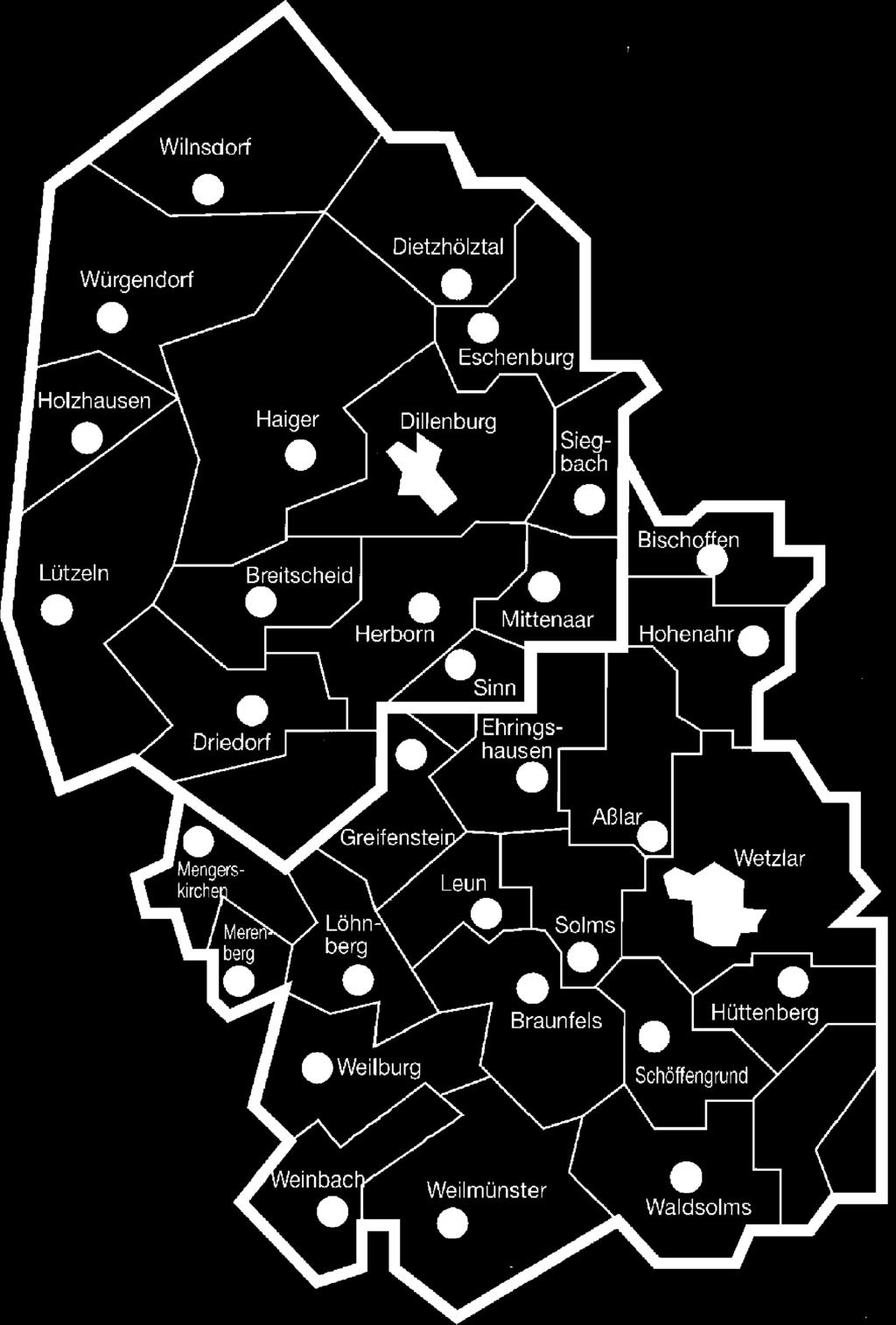 Verbreitungsgebiet Auflage 134.