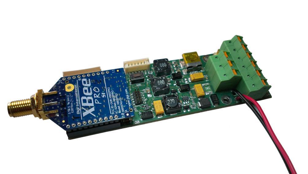 GSensNet Sensor Modul Digitale RS-485 Sensoren mit Modbus Kommandos Analoge Spannungs