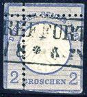 -Stück mit seltenem K1 BRESLAU 19/6 72 (mit Zierkreisen) auf blauer gef. Retour-Recepisse als Empfangsbestätigung für einen R-Brief (die 2 Gr.