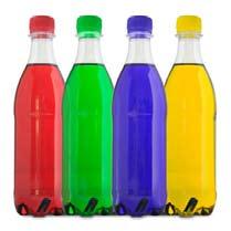 Colour Drinks (Art. Nr. 370110) PET-Flaschen 330ml oder 500ml farbig befüllt - Energy Drink - Isotonic Drink - Limonade aller Art ca.
