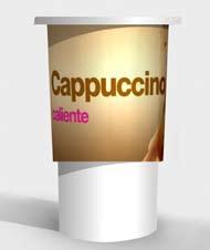 Menge: Selbsterhitzende Tasse mit 75 ml Inhalt - Kaffee - Schokolade - Capuccino - Mokaccino - Café