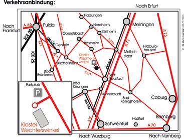 Kloster Wechterswinkel Kunst und Kultur Um den Bau 6 97654 Bastheim OT Wechterswinkel www.kloster-wechterswinkel-kultur.de Tel.