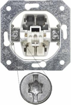 Schalten/Tasten/Dimmen Siemens AG 20 Einführung Übersicht Kombi-Schrauben für Torx T- und Schlitzschraubendreher für Schalter