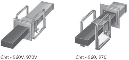 09 Cret-Querkraftdorn mit Gleithülse Standard-Dornlänge 0 mm Dornabmessung in Tragfähigkeit in kn bei e= 0 mm, C0/ h  Ausführung: A = Edelstahl A Cret - 90 0 x 0 80 0, 0-0000,0 Cret -