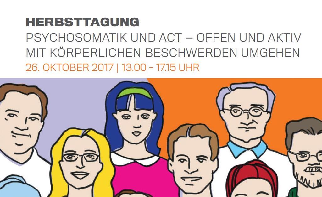 Save the date! 26.10.2017 Fachtagung 13.30-17.30 Uhr 27.