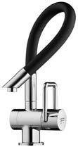 1 Metallschlauch «force» L = 1500 mm Flexible hose «force» L = 1500 mm Flexible métallique «force» L = 1500 mm Flexibele metalen slang «force» L = 1500 mm Spültischmischer flexibler Auslauf Sink