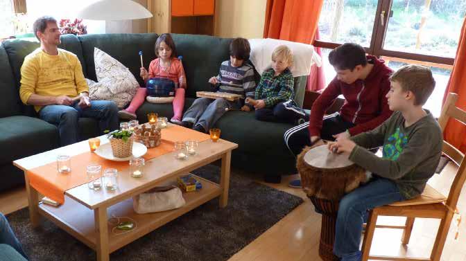 FÖRDERUNG 11 Im Jahr 2014 zog in unser Kinderdorfhaus Dr.-Hermann-Schnell eine neue Familie ein.