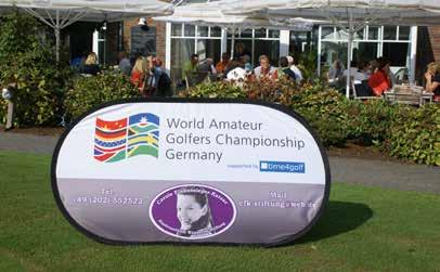 das Weltfinale der World Amateur Golfers Championship (WAGC), das mit einer Beteilung von fast 40 Nationen zwischen dem 22. und 29.