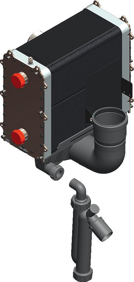 ABGAS-WÄRMETAUSCHERSYSTEME emax Hochdruck-Abgaswärmetauscher Abgaswärmetauscher GPH HP Die Baureihe GPH HP ist ein Abgaswärmetauscher für