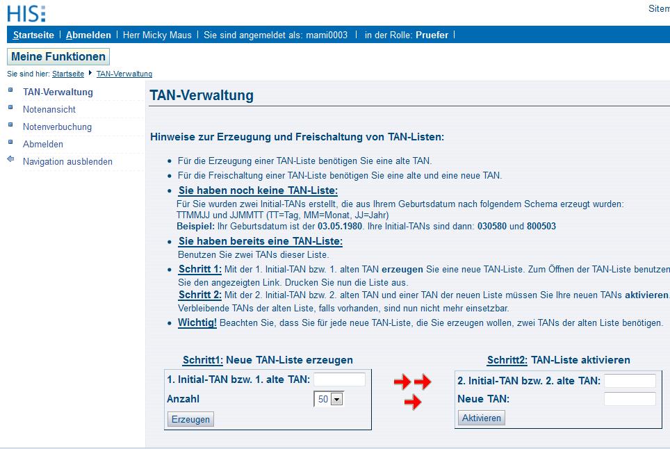 Transaktionsgeschützter Online Service (SSV) http://www.hs karlsruhe.de/ssv o ist analog zu Bankgeschäften aufgebaut, d.h. für jeden Vorgang wird eine TAN benötigt.