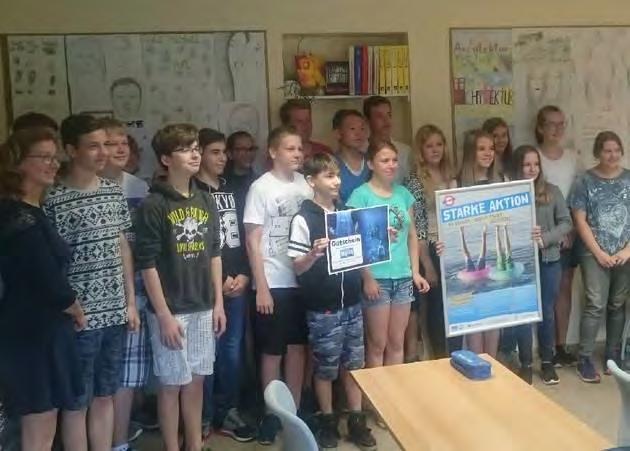 Presseberichte Oberschule clever gegen das Rauchen Klosterfelde (MOZ) Zum wiederholten Male nahm die Klasse 8a der Oberschule Klosterfelde