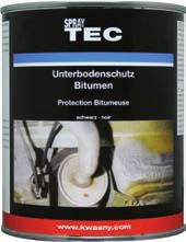 Klassisch streichen: Bitumen sc Hoher Korrosionsschutz Anti-Dröhn Eigenschaften SprayTec Unterbodenschutz-Bitumen ist ein hochwertiges Unterboden-Beschichtungsmaterial auf Bitumenbasis, speziell