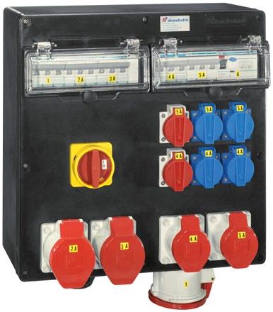 6 A L EE 6 A LNPE EE A LNPE T 6 A LNPE Klemmenblock / jeu de bornes 6/ mm Einführung / entrée M40 Nennstrom / courant nom. 6 A Abmess. mm / dim. mm 4 40.8 kg Art.