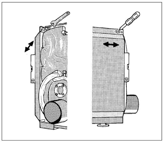 Degļa kabelis ar nospriegošanās aizsardzību no apakšpuses jāieliek sānu sienas rievā tā, lai nospriegošanās aizsardzība atrastos urbumā (14. attēls). Jāpieskaņo degļa kabeļa garums nepieciešamajam.