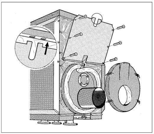 5. Montāža Izplūdes gāzu kolektoram paredzētais siltumizolācijas pārklājs jāuzliek uz kolektora virsmas un ar 4 spriegošanas atsperēm jāpiestiprina pie siltumizolācijas sloksnes (17. attēls).