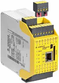 Die intelligente Steuerung samos PRO COMPACT von Wieland Electric unterstützt hier die Sicherung mit vielen Funktionen.