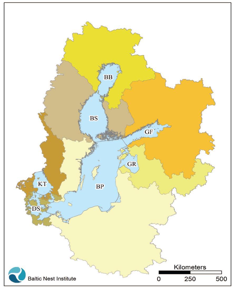Modellsimulationen mit reduzierten Nährstoffeinträgen (beginnend mit zentraler Ostsee) zur Abschätzung der maximal erlaubten Nährstoffeinträge Ministertreffen 2013 Beschluss überarbeiteter