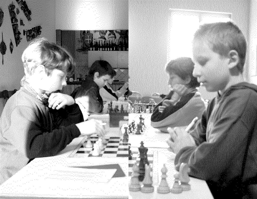 Schachfreunde Schwarz-Weiß Merzhausen e.v. 28 durch eine kurzfristige Absage und eine Erkrankung doch etwas eng.