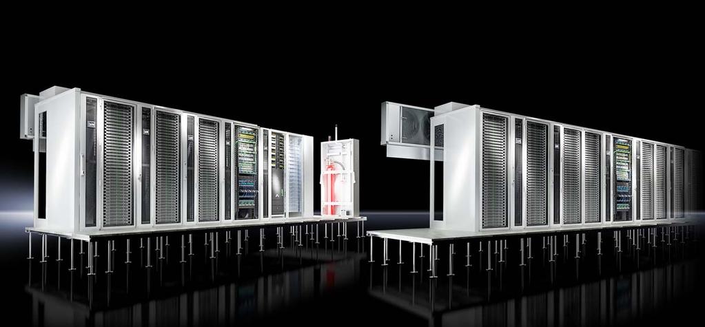 RiMatrix Data Center All-in-One-Container Ausführung RDC-AIO 35/3-M-II RDC-AIO 45/8-L-II Maximale Gesamtleistung der IT in kw 35 45 Maximale Leistung der IT pro Rack in kw Server-Rack 10 5