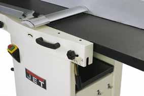 Jpt-260 Abricht-Dickenhobelmaschine Duales Aufklappen des Tisches für sekundenschnellen Wechsel von Abrichten auf Dickenhobeln Gehobelter Abrichttisch aus