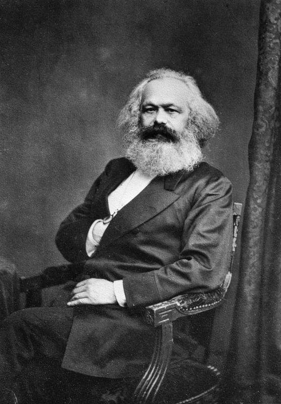 Karl Marx (1818-1883) Marxismus Dialektischer und Historischer Materialismus: Die Gesetzmäßigkeit der Menschheitsgeschichte entfaltet sich in den materiellen, sozialen Bedingungen und