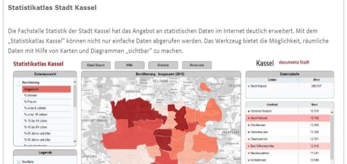 Kasseler Statistikstelle Screenshot