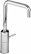 449,50 Chrome A5589AA 449,50 Chrome A5589AA 449,50 IQ Einhebel-Küchenarmatur Schwenkbereich 360, Ausladung 200 mm Single lever kitchen mixer pivoting angle