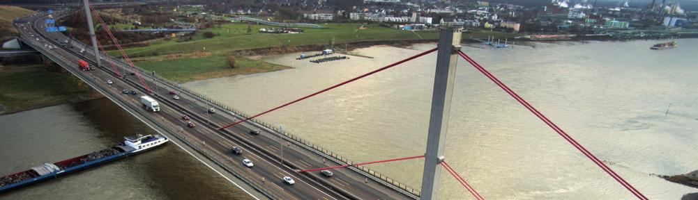 Situation Die A1 Rheinbrücke ist in die Jahre gekommen und kann zudem den stetig wachsenden Verkehr nicht