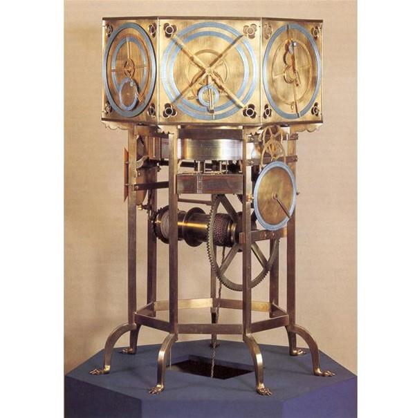 Räderuhren, ab 1300 für öffentliche Uhren und astronomische Beobachtungen Das Astrarium von Giovanni de Dondi war bahnbrechend: - 1m hoch - 107