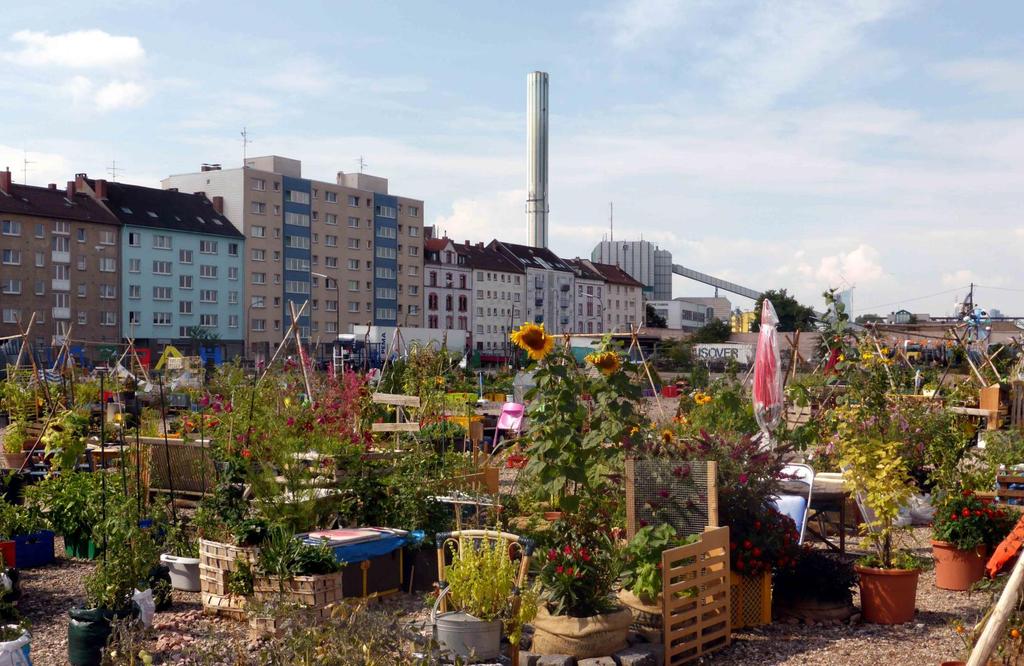 Kostengünstige Freiraumqualität Die wilde Gartenstadt + Kreative