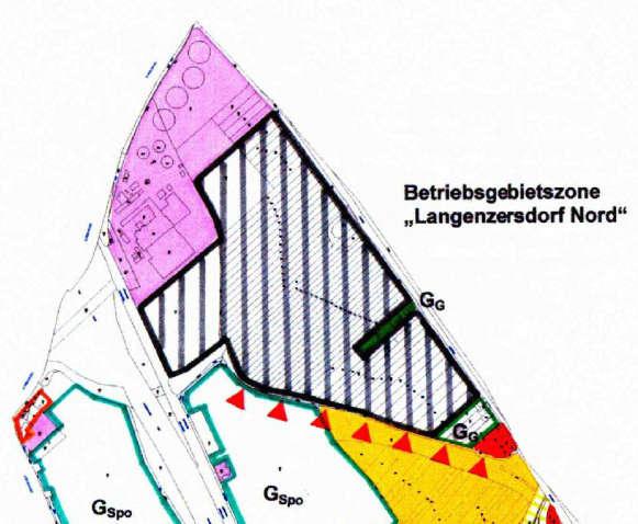 Der gesamte Bereich befindet sich innerhalb des Standortraumes Korneuburg Langenzersdorf laut Regionalen Raumordnungsprogramm (RegROP) Wien Umland Nord.