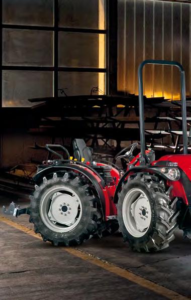 Die Serie Ergit 100 stellt ein neues Konzept im Traktorenbau dar und ist das Ergebnis einer Konstruktionsphilosophie, die auf der Vereinfachung des Engineering und der Auswahl von Komponenten