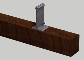 MONTAGE ALUFALZ Verlegung Halter auf verschiedenen Unterkonstruktionen Halter auf Holzpfette oder