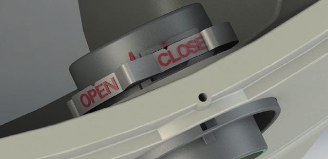 OPEN CLOSE Sichere Staubentsorgung: die Verwendung eines PE-Entleerbeutels