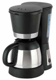 efbe-schott SC KA 1040 Kaffeeautomat mit Thermokanne Coffee maker with thermo flask >> 10 Tassen Kaffeeautomat >> Große 1,0 l Edelstahl- Thermokanne >>
