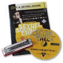 Seydel Soundcheck Vol. 4 Blues Beginner Pack ORCHESTRA S Harmonika in LC + Heft + Audio-CD (-Rom) / ORCHESTRA S harmonica in LC + booklet + Audio CD-Rom Art.-No.