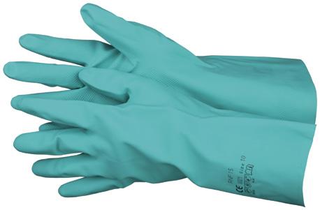 In diesem Beispiel hat der Handschuh bei den drei Chemikalien die erforderliche Sollzeit erreicht.