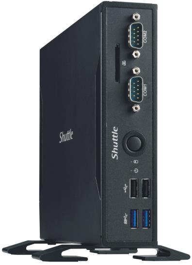 Shuttle XPC slim Barebone DS68U Leistungsmerkmale 20 cm 3,95 Robust, stilvoll und sehr klein SO-DIMM Speicher 11 cm M.