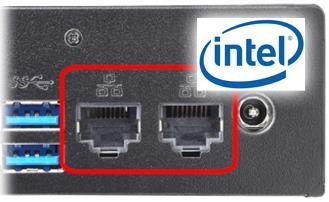 COM-Ports mit Plastikkappen RS-232 RS-422 RS-485 RS-232 Zwei-Monitor-Betrieb mit HDMI und VGA Bis zu zwei Monitore lassen sich gleichzeitig ohne zusätzliche Grafikkarte anschließen, womit sich mehr
