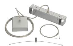 Profile hangers steel cable 2000 mm CRS VE-Box Maße: L: 230 mm T: